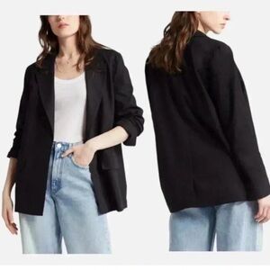 Treasure & Bond Linen Blend Blazer